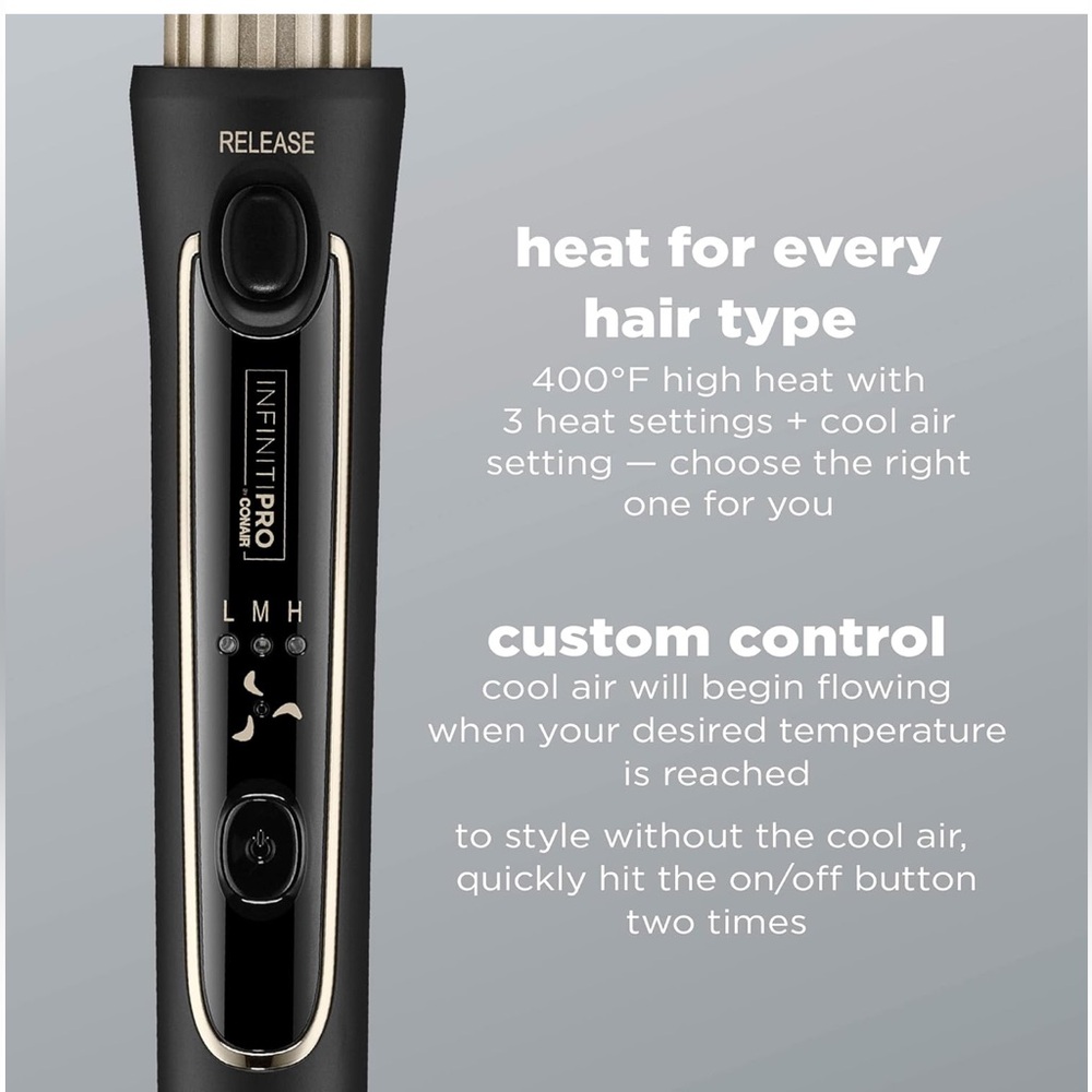 InfinitiPRO by Conair Cool‎ Air Styler - Picture 4 of 5